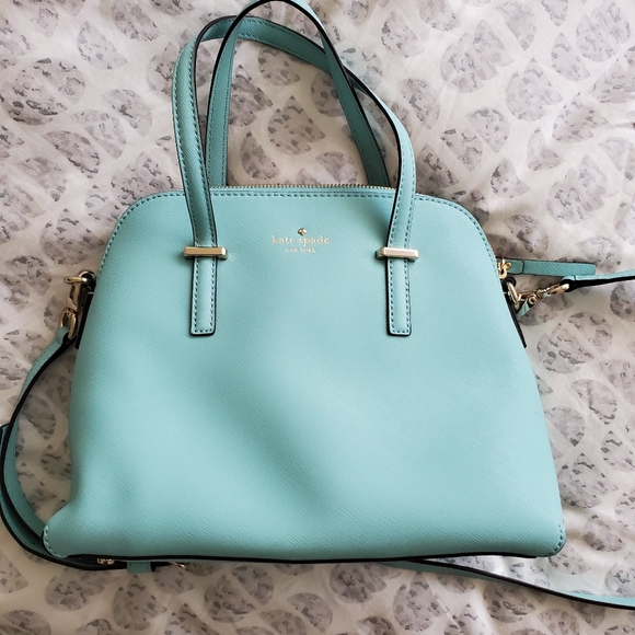 NWOT Kate Spade Cedar Street Maise Satchel, Tiffany Blue - Picture 2 of 5
